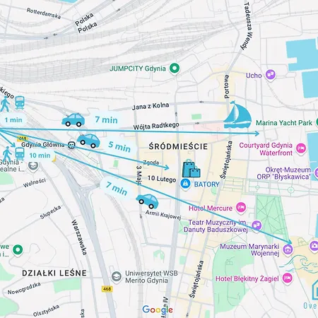 Appartamento Bohos -2 Min To Center & Seaside Gdynia